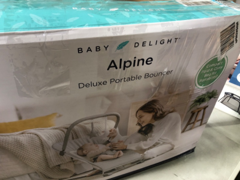 Photo 1 of Baby Delight Alpine Deluxe Portable Bouncer - Black