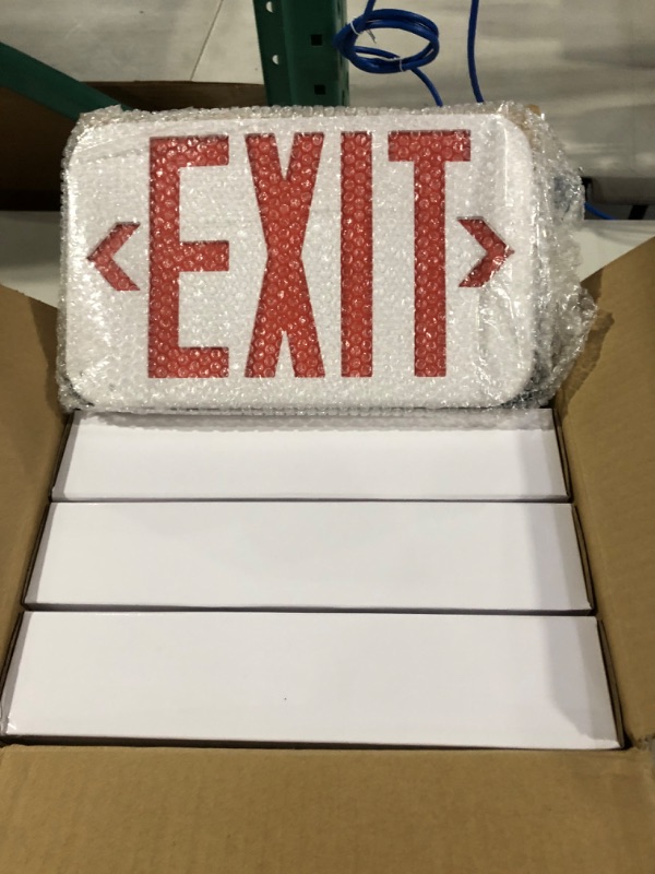 Photo 2 of AmazonCommercial LED Emergency Exit Sign