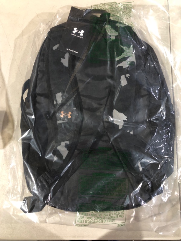 Photo 3 of [DAMAGE]Under Armour Hustle Sport Backpack (015) Black