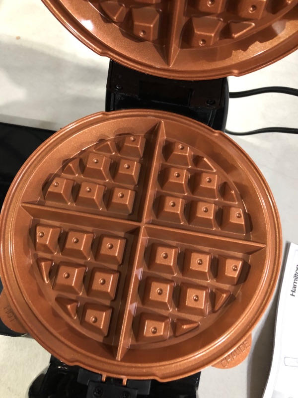 Photo 2 of [USED] Hamilton Beach Belgian Waffle Maker