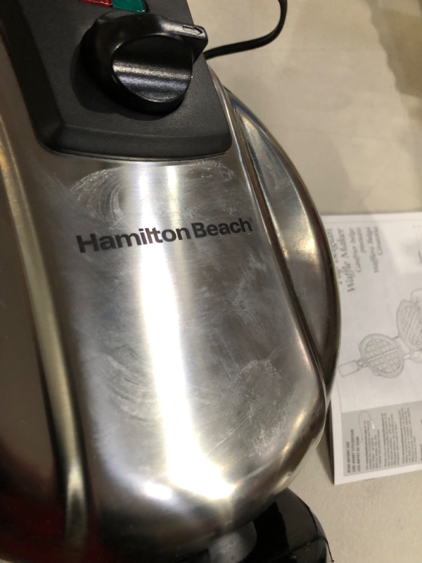 Photo 6 of [USED] Hamilton Beach Belgian Waffle Maker