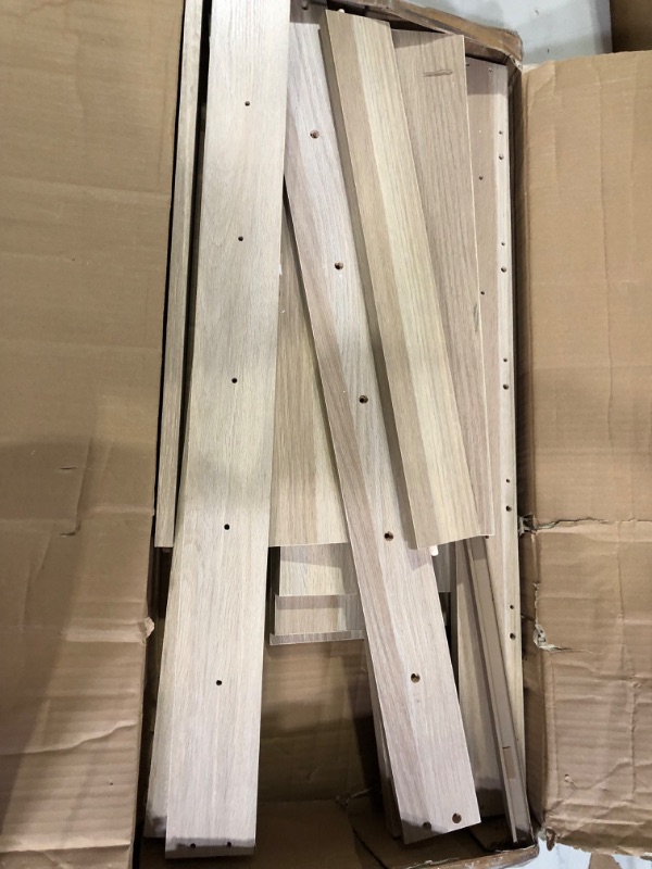 Photo 3 of [USED/DAMAGE] IRIS USA 3 Tier Height Adjustable Wooden Bookshelf