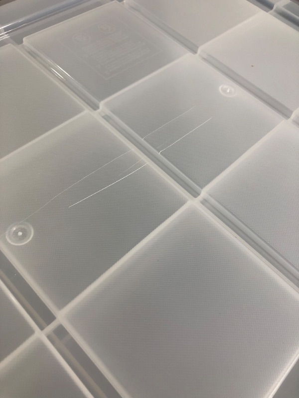 Photo 2 of [DAMAGE] IRIS USA 16 Quart WEATHERPRO Plastic Storage Box - 3pk