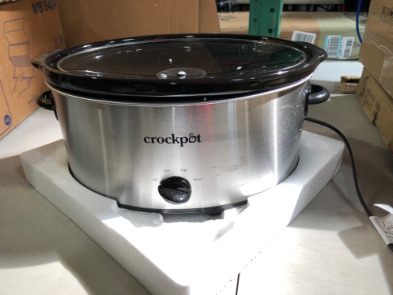 Photo 4 of [USED] Crock-pot Oval Manual Slow Cooker, 8 quart
