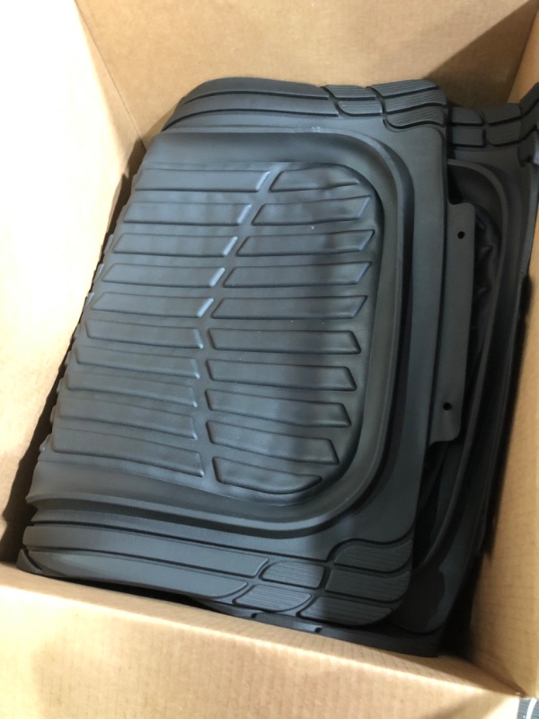 Photo 2 of [USED/SIMILAR] BDK M783 DuraChannel Heavy Duty Rubber Car Floor Mats