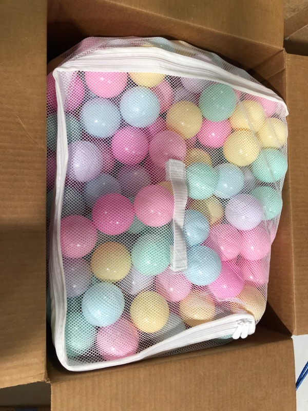 Photo 2 of Amazon Basics BPA Free Crush-Proof Plastic Ball Pit Balls