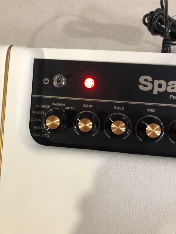 Photo 6 of Positive Grid Spark 40W Guitar Combo Amplifier Pearl - White