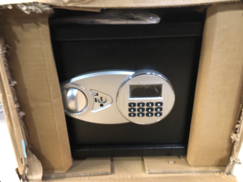 Photo 2 of Amazon Basics Steel Security Safe and Lock Box with Electronic Keypad 