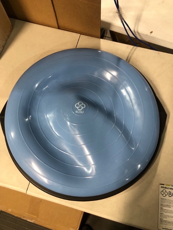 Photo 3 of **USED** Bosu Home Gym Equipment The Original Balance Trainer 65 cm Diameter Light Blue/Black