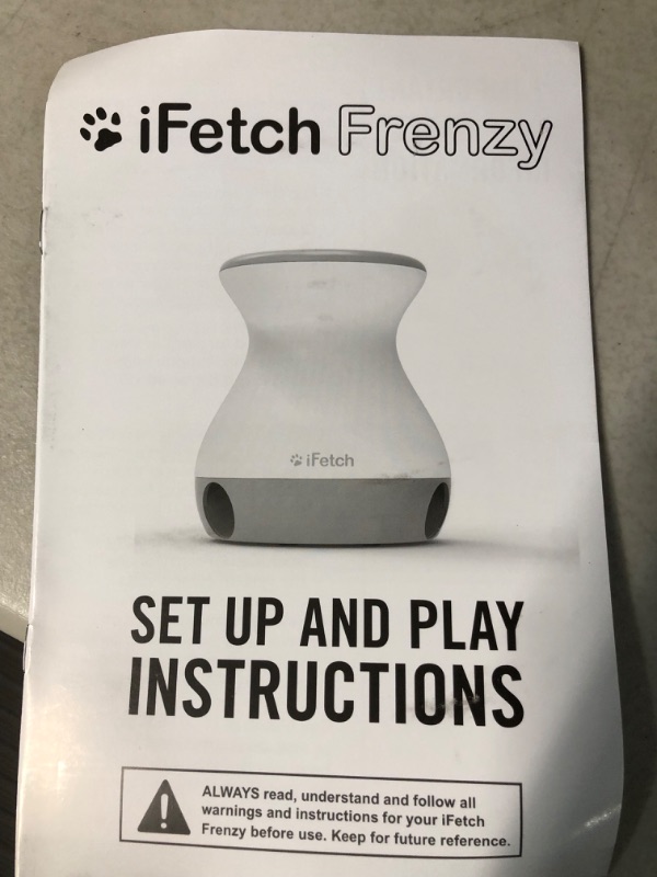 Photo 3 of **USED** iFetch Frenzy Fetch Toy for Dogs - Non-Electronic Brain Teaser; uses Mini Tennis Balls