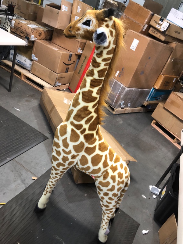 Photo 4 of *BRAND NEW* Melissa & Doug Giant Giraffe - Lifelike Stuffed Animal (over 4 feet tall)