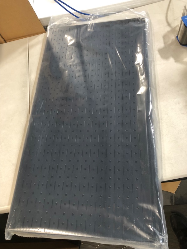 Photo 3 of *NEW* Wall Control 30-P-3232B Black Metal Pegboard Pack - (2) 32" Tall x 16" Wide Black Metal Pegboards Black Pegboard