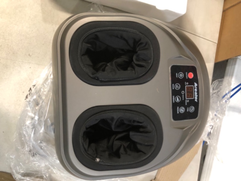 Photo 2 of *USED* Foot Massager Machine with Heat, Shiatsu Foot Massager with Upgraded Heat, 6 Types of Massage, Fits Many Size