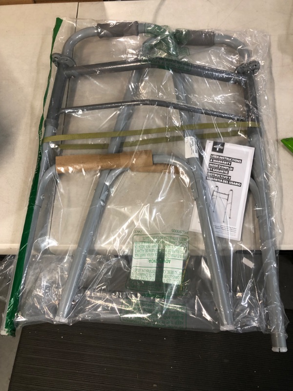 Photo 1 of *USED/SEE NOTES* Medline Easy Care Two-Button Folding Walkers With 5" Wheels