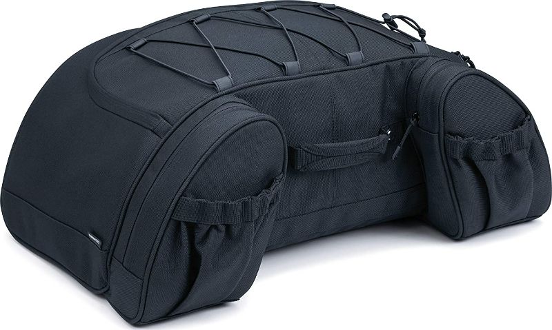 Photo 1 of *USED* Kuryakyn 5281 Momentum Hitchhiker Motorcycle Travel Luggage: Weather Resistant Trunk Rack Bag, Black
