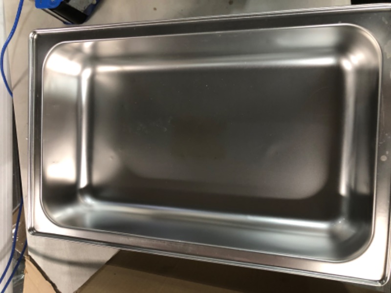 Photo 1 of *USED/SEE NOTES* RIEDHOFF 9QT Electric Chafing Dish Set with Temperature Control, Stainless Steel Chafer

