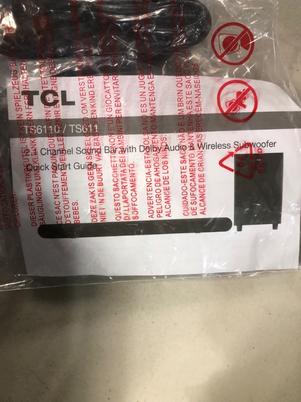 Photo 3 of *BRAND NEW* TCL Alto 6+ 2.1 Channel Roku TV Ready Sound Bar  TS6110