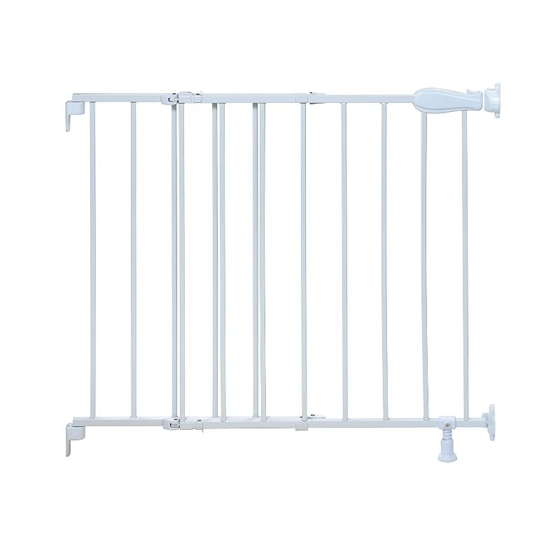 Photo 1 of *USED/SEE NOTES* Secure Metal Baby Gate, White Metal