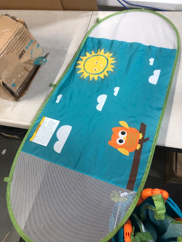 Photo 3 of **USED* Summer Pop 'N Jump Portable Baby Activity Center - Lightweight Baby Jumper with Toys and Canopy for Indoor and Outdoor Use Outdoor Animals