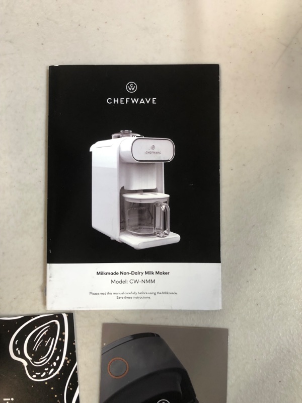 Photo 2 of *USED* ChefWave Milkmade Dairy Alternative Vegan Nut Milk Maker Machine 