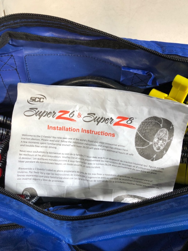 Photo 4 of Security Chain Company SZ429 Super Z6 Cable Tire Chain - Set of 2