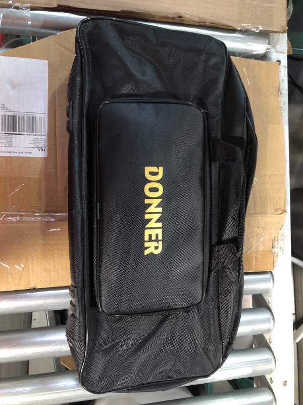 Photo 2 of [Like New, See Notes] Donner Guitar Pedal Board Case DB-3 Aluminium Pedalboard