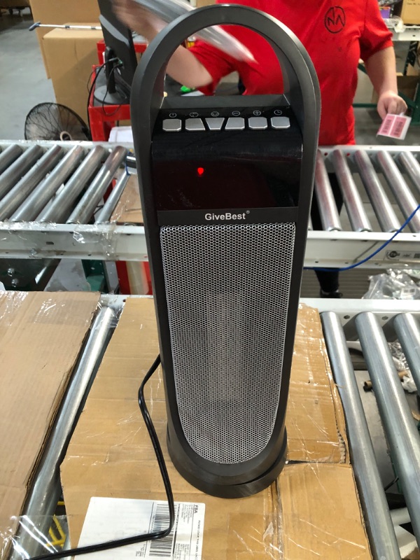 Photo 1 of GiveBest 22" Space Heater, 1500W Fast Heating Portable Electric Heater with Thermostat