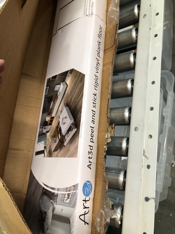 Photo 1 of Art3d 36-Pack 54 Sq.ft Peel and Stick Floor Tiles Vinyl Plank Flooring Wood Look, Adhesive and Waterproof Tile Sticker for 