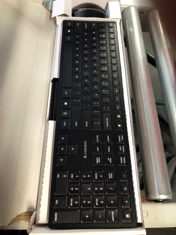 Photo 2 of CHERRY DW 9100 Slim Wireless Keyboard and Mouse Set Combo Rechargeable with SX 