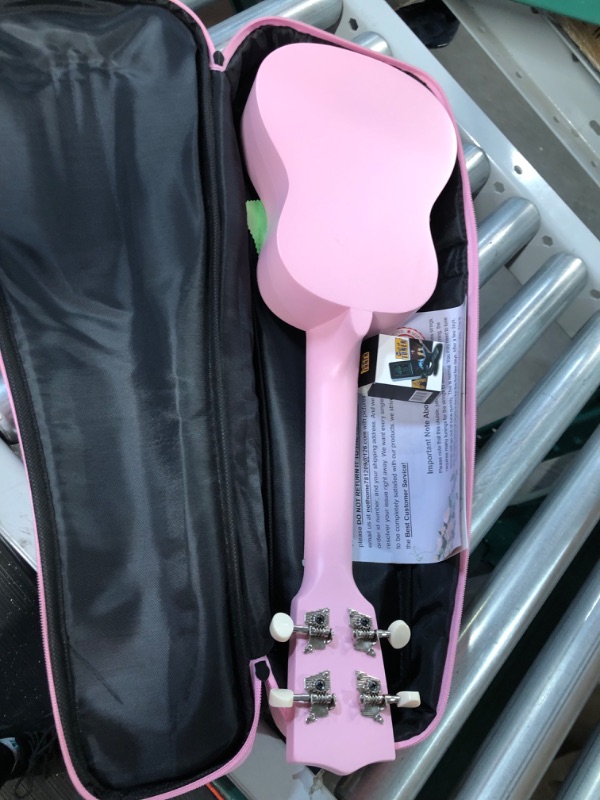 Photo 3 of [USED] Soprano Ukulele Beginner Pack, 21 Inch  (pink)