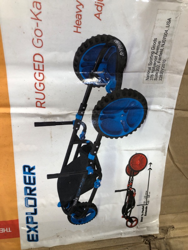 Photo 5 of [USED] YBIKE Explorer Pedal Car Blue/Black