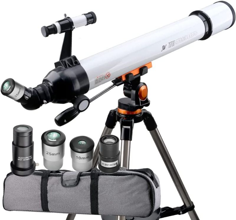 Photo 1 of ***MISSING COMPONENTS*** Starboosa Telescope 70mm Aperture and 700mm Focal Length - Professional Astronomy Refractor TelescopE