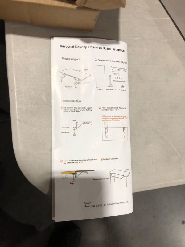 Photo 3 of **see notes***
Keyboard desktop extension kit 