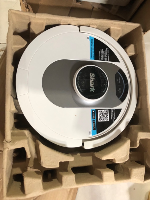 Photo 1 of **SEE NOTES** Shark AV2511AE AI Ultra Robot Vacuum, with Matrix Clean, Home Mapping, 60-Day Capacity Bagless Self Empty Base