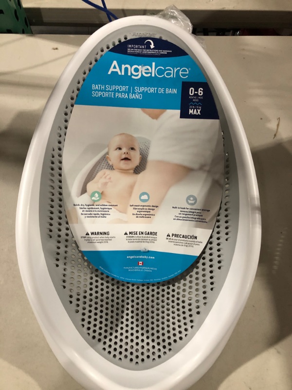 Photo 2 of Angelcare Baby Bath Support - Gray