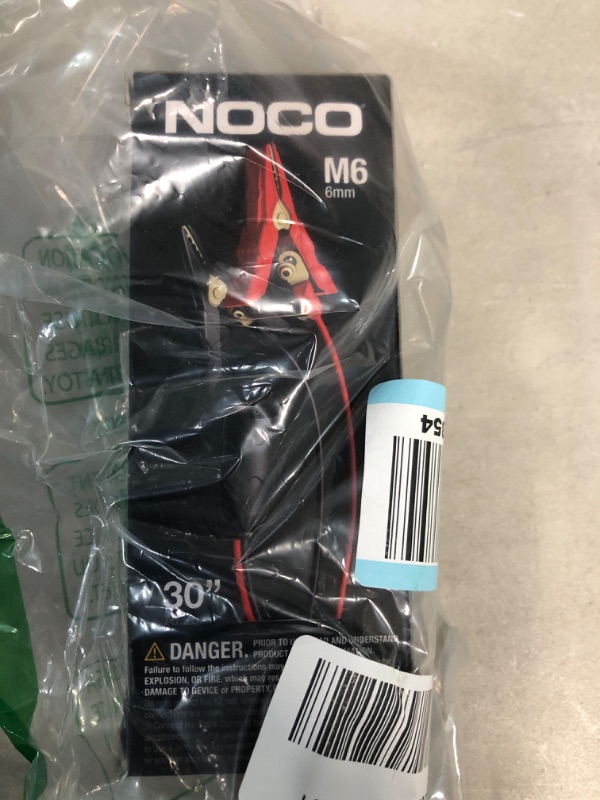 Photo 1 of NOCO GC017 15A 14AWG 12V Adapter, Heavy-Duty Cigarette Lighter Plug, and Female Socket with Battery Clamps