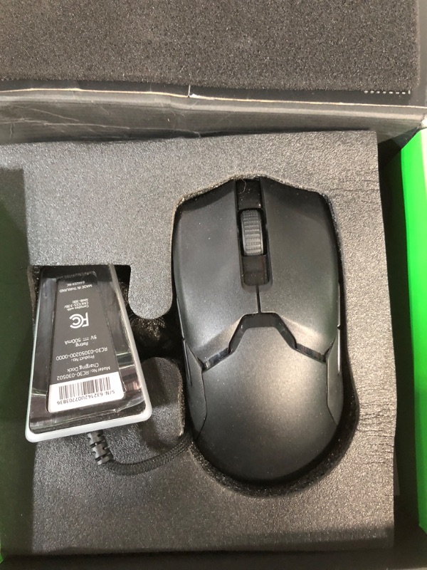 Photo 2 of Razer Viper Ultimate Hyperspeed Lightweight Wireless Gaming Mouse & RGB Charging Dock: Fastest Gaming Mouse Switch - 20K DPI Optical Sensor