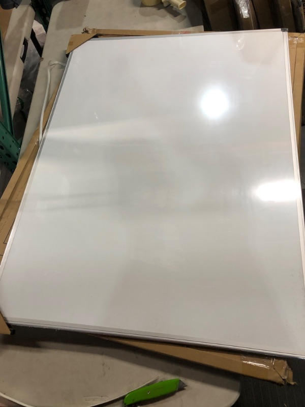 Photo 2 of AmazonBasics Magnetic Framed Dry Erase White Board, 36 x 48 inch