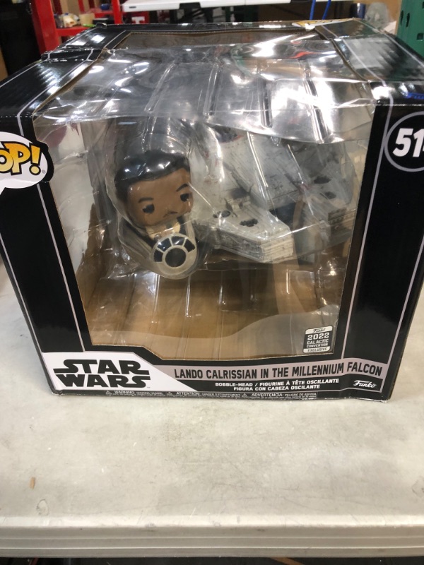 Photo 2 of Funko Pop! Ride Super Deluxe: Star Wars - Lando Calrissian in The Millenium Falcon 