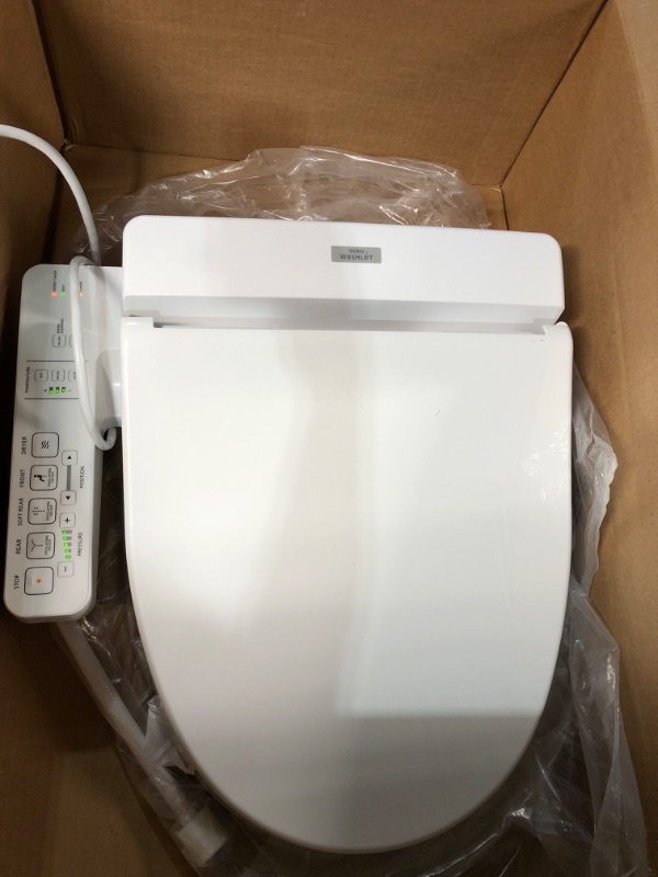 Photo 3 of ** USED** DOSENT HEAT WATER** Toto Electronic Bidet Toilet Cleansing Water, Heated Seat, Deodorizer, Warm Air Dryer