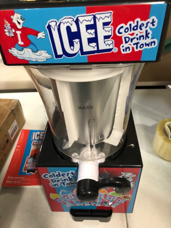 Photo 2 of *FOR PARTS* iscream Genuine ICEE Brand Counter-Top Sized ICEE Slushie Maker 