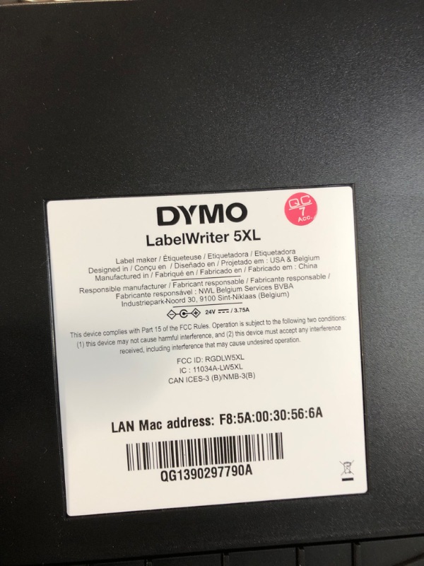 Photo 2 of DYMO LabelWriter 5XL Label Printer