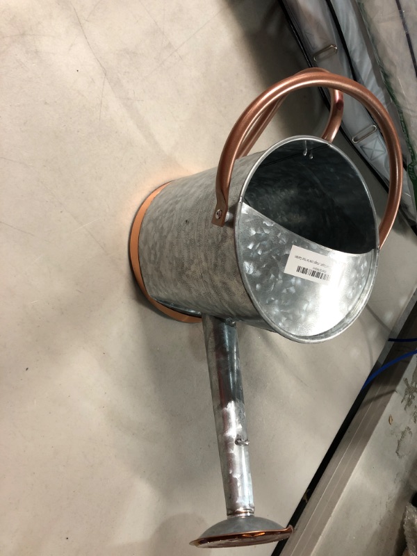 Photo 1 of 8pints 1 Gallon Watering Can for Outdoor Plants - Metal Watering Can for Outdoor Plants House Plant Watering Can with Sprinkle Head Perfect Watering Can Indoor Plants for Outdoor and Indoor Gardening