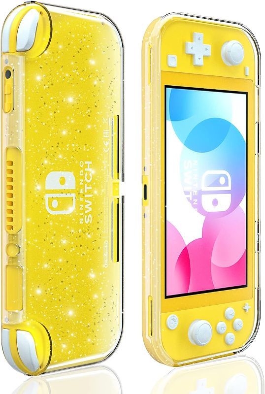 Photo 1 of Switch lite Protective Case, Switch lite Clear Glitter Case,  - 1 Pack BUNDLE OF 2