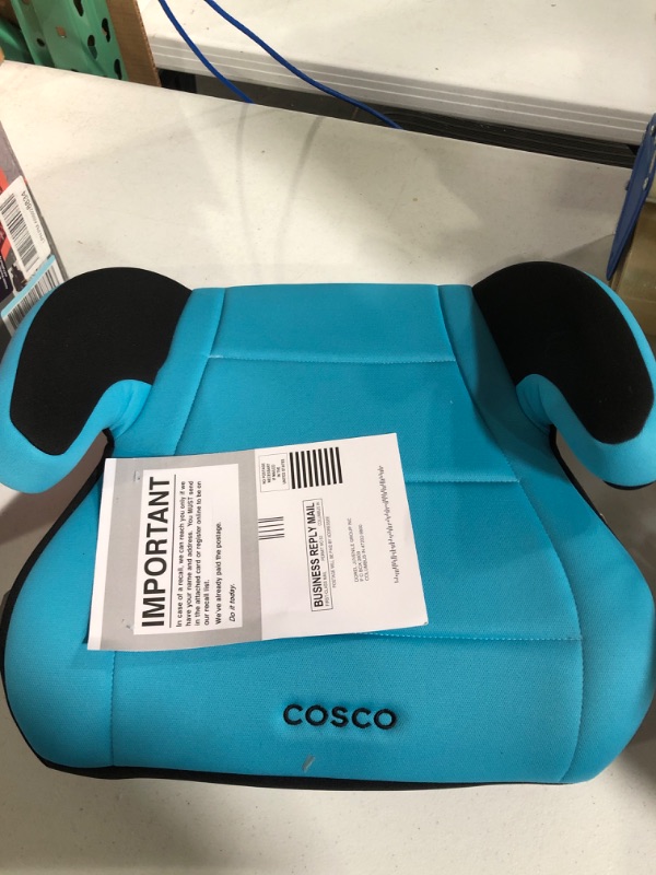 Photo 2 of Cosco Topside Backless Booster Car Seat, Turquoise