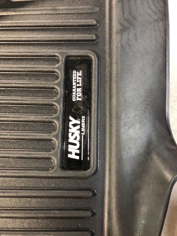 Photo 3 of Husky Liners | X-ACT Contour Series | 2nd Seat Floor Liners - Black | 51681 | Fits 2022 Rivian R1T SEE NOTES