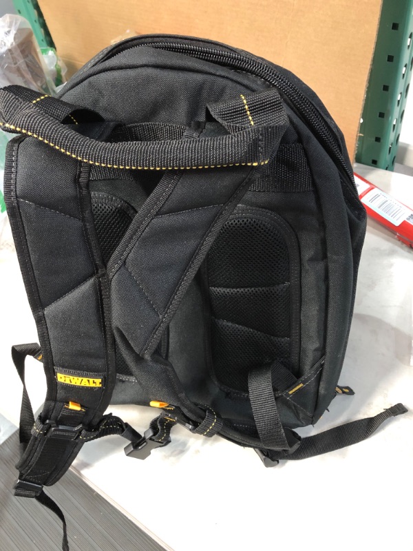 Photo 1 of **SEE NOTES**
DEWALT DGL523 Lighted Tool Backpack Bag, 57-Pockets