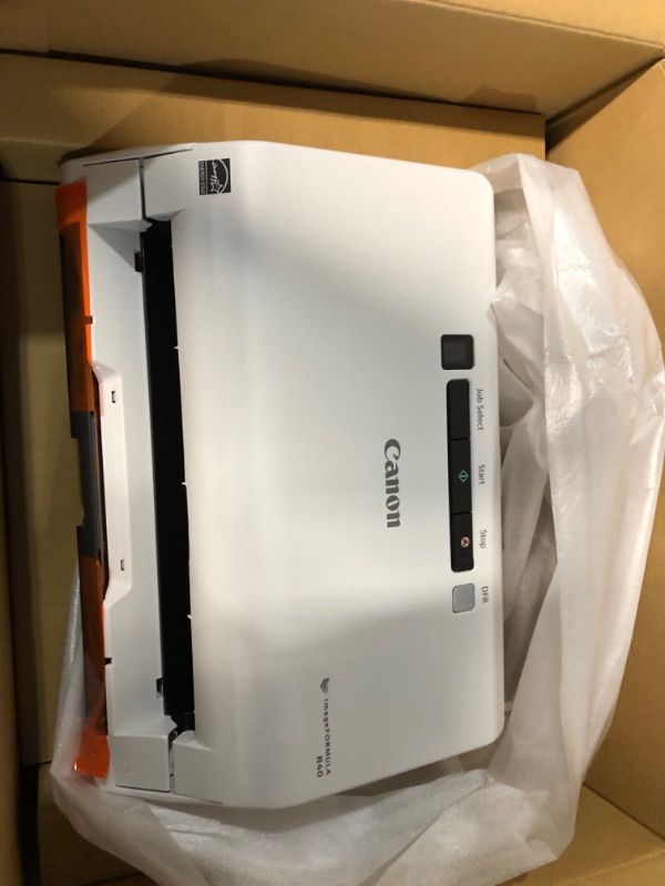 Photo 6 of Canon imageFORMULA R40 Office Document Scanner For PC and Mac, Color Duplex Scanning