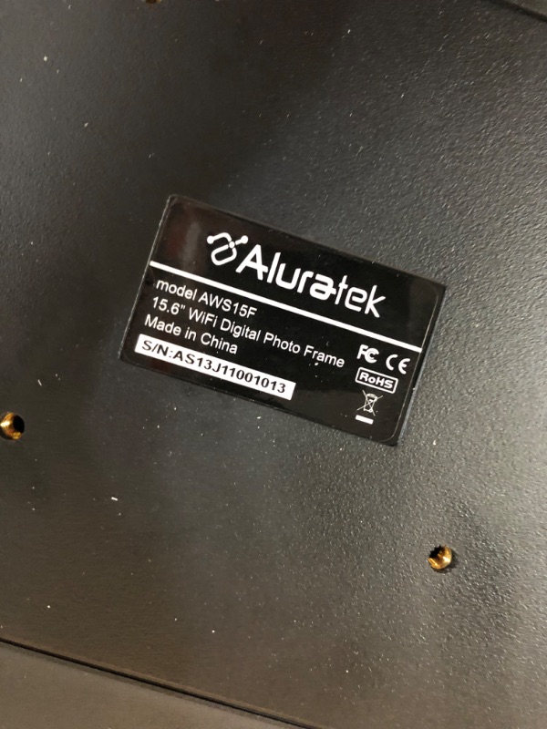 Photo 4 of [USED] Aluratek 15.6" WiFi Digital Photo Frame  