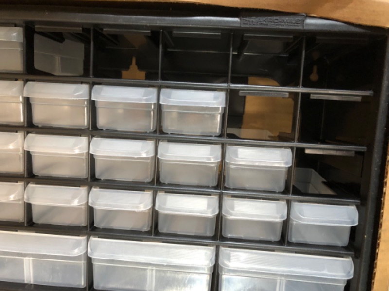 Photo 2 of [MISSING] Akro-Mils 10144, 44 Drawer Plastic Parts Storage